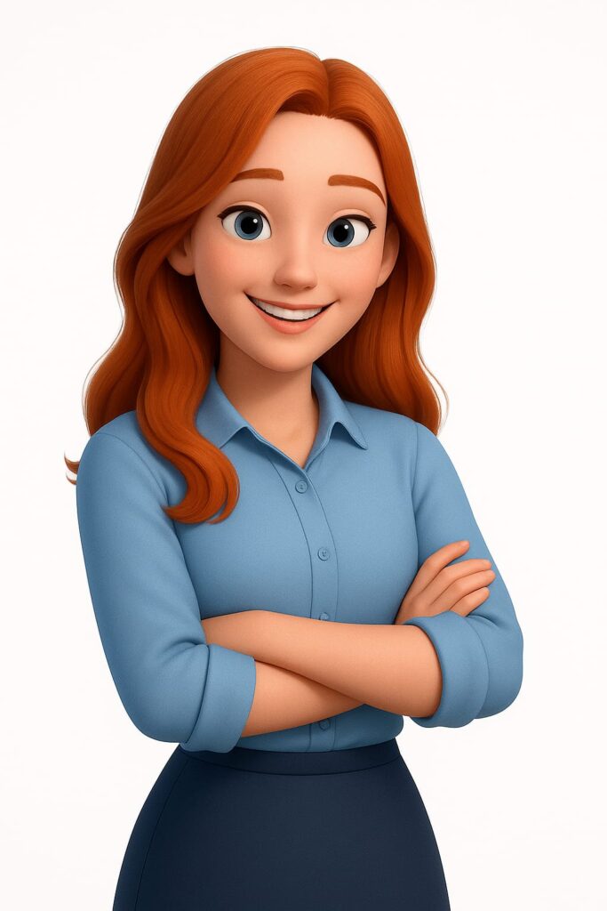 Manu braços cruzados